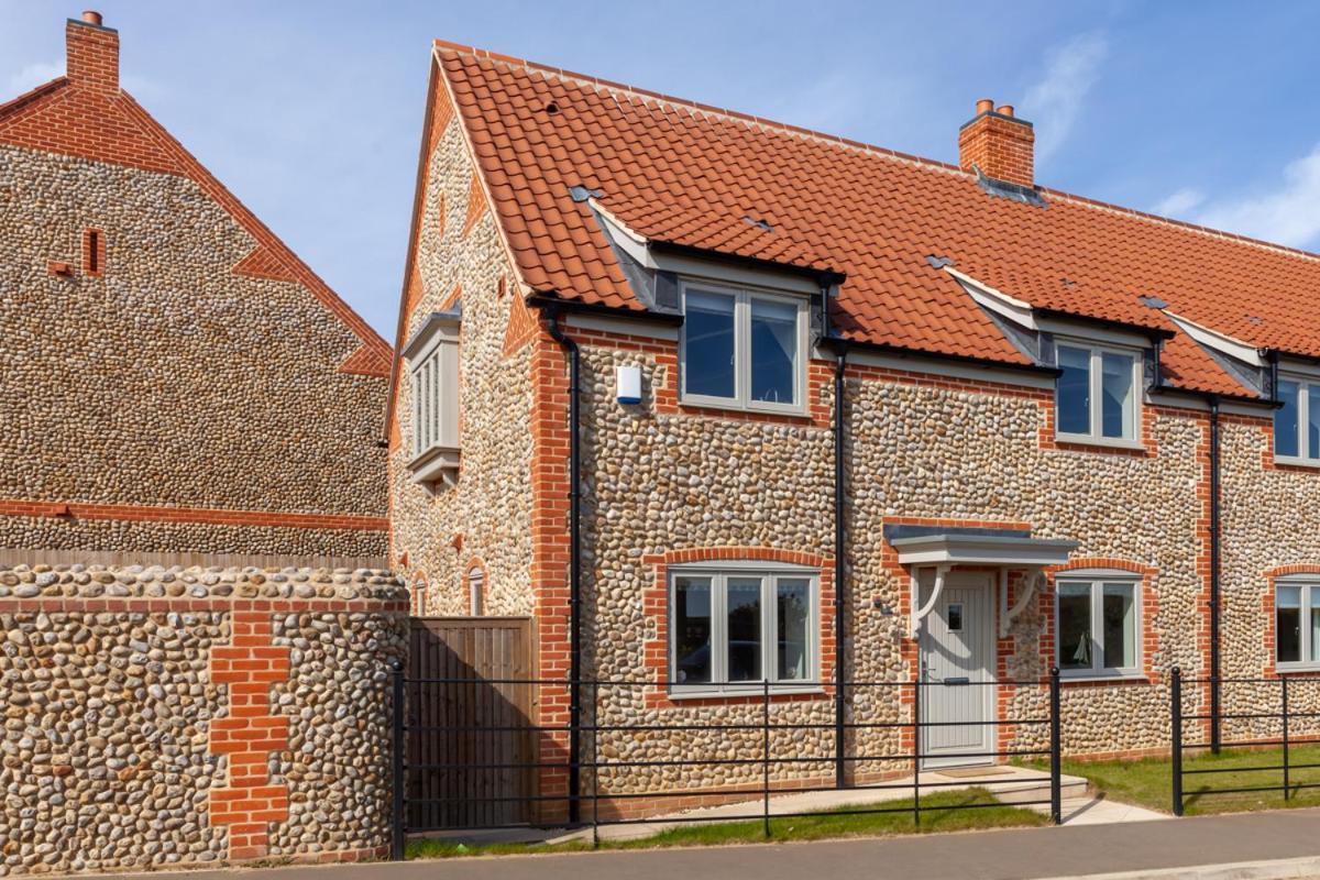 Choseley Cottage - Norfolk Cottage Agency Docking ภายนอก รูปภาพ